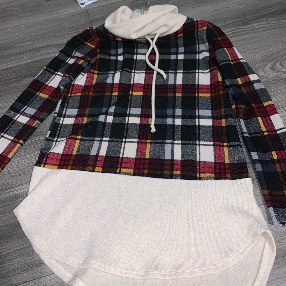 cute plaid sweater